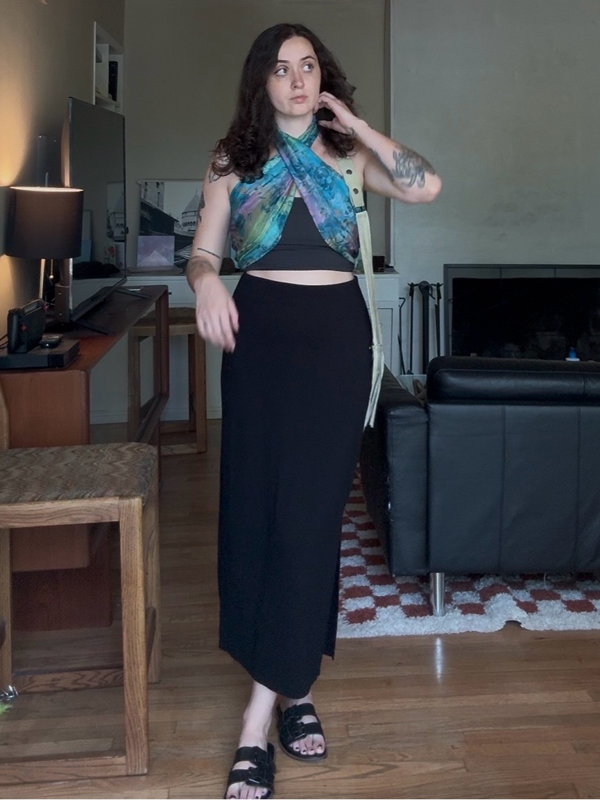 Vintage 100 Silk Scarf